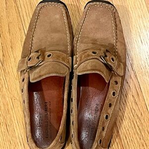 Donald J. Pliner Women’s Brown Slip-On Loafers (Deney 108)